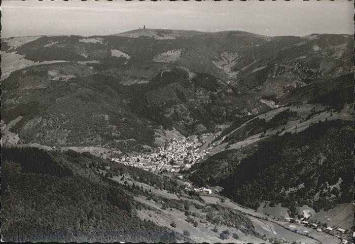 Todtnau Schwarzwald BW Fliegeraufnahme