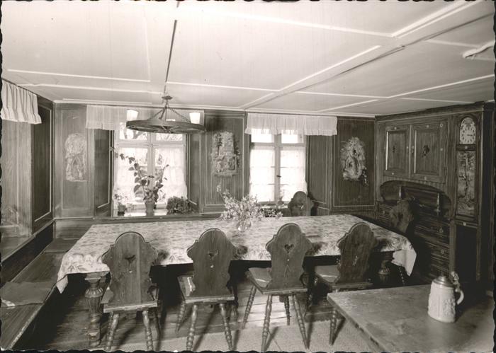 Holzinshaus Haus Sonnenhof Restaurant