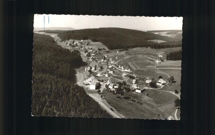 Eisenbach Schwarzwald Fliegeraufnahme