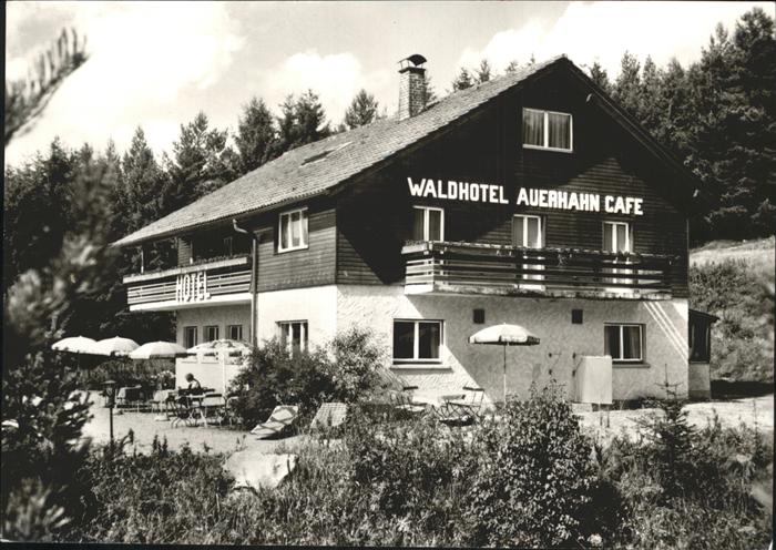 Bubenbach Waldhotel Auerhahn Wilh. Hartmann