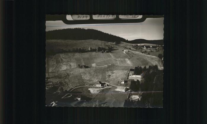 Todtnauberg Schwarzwald BW Fliegeraufnahme