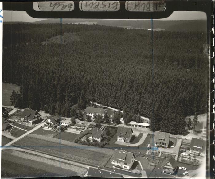 Eisenbach Schwarzwald Fliegeraufnahme Wohnsiedlung