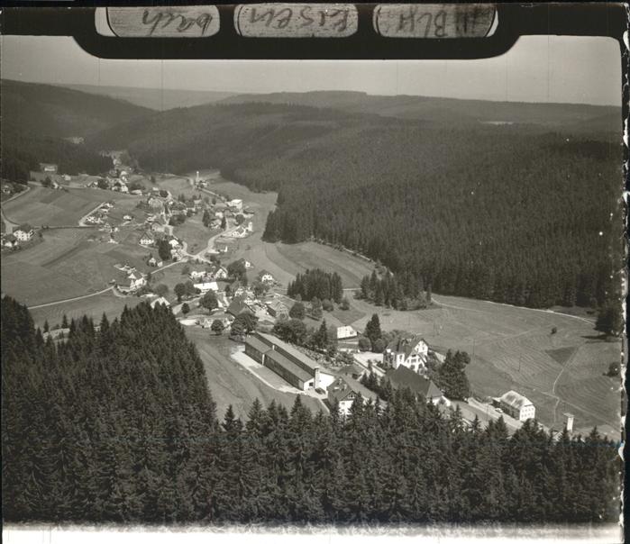 Eisenbach Schwarzwald Fliegeraufnahme