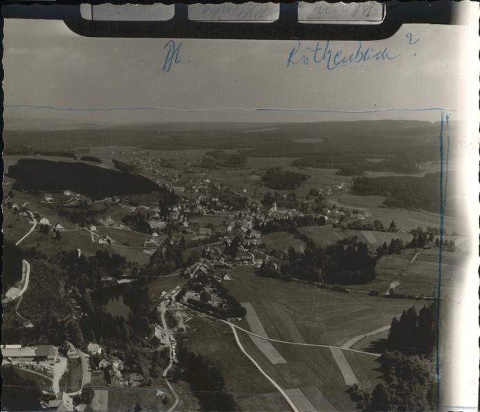 Roetenbach Baden Fliegeraufnahme