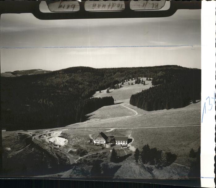Todtnauberg Schwarzwald BW Fliegeraufnahme