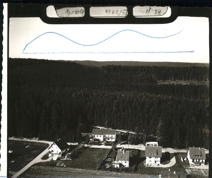Eisenbach Schwarzwald Fliegeraufnahme Wohnsiedlung