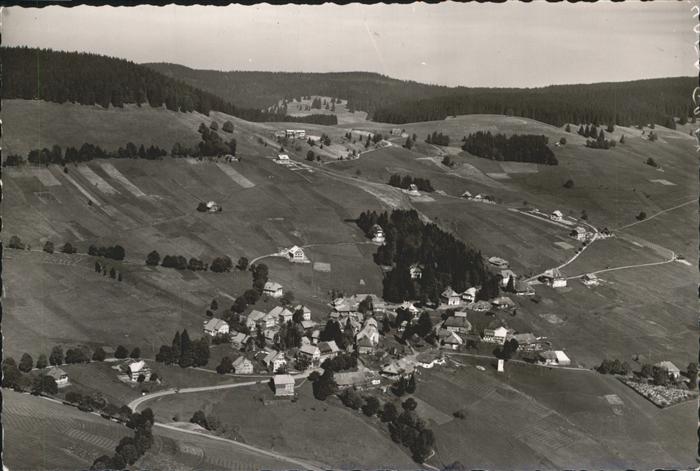 Todtnauberg Schwarzwald BW Panorama Fliegeraufnahme