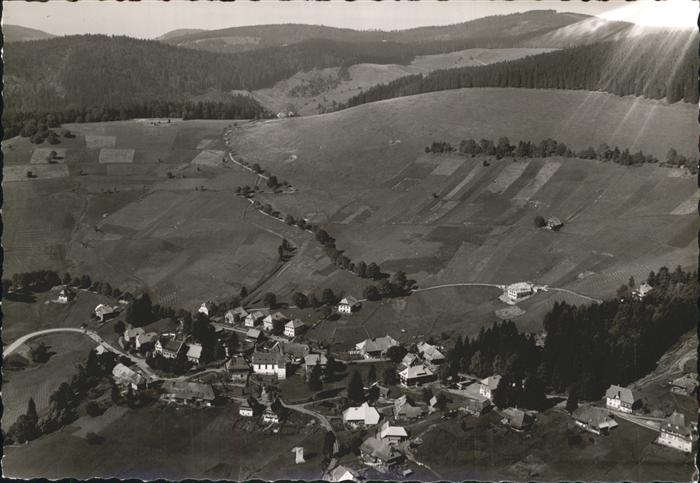 Todtnauberg Schwarzwald BW Fliegeraufnahme
