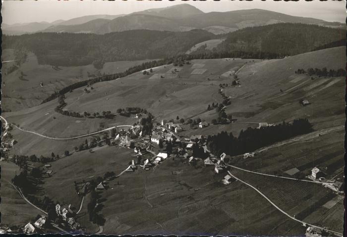 Todtnauberg Schwarzwald BW Fliegeraufnahme