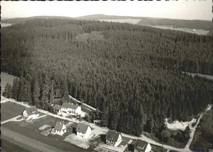 Eisenbach Schwarzwald Fliegeraufnahme Wohnsiedlung