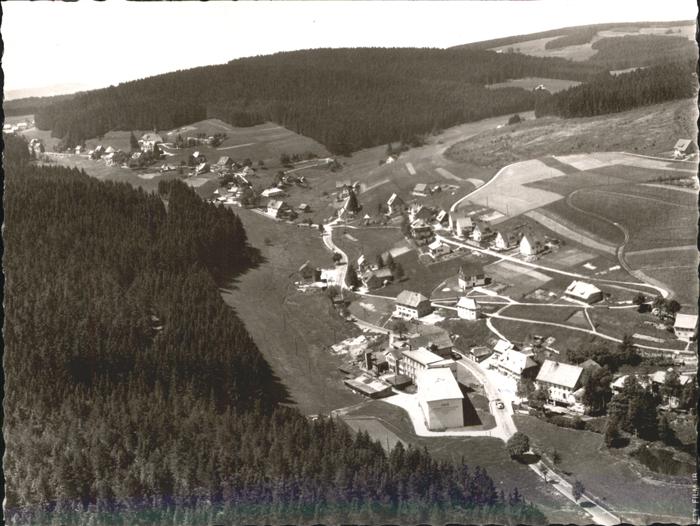 Eisenbach Schwarzwald Fliegeraufnahme