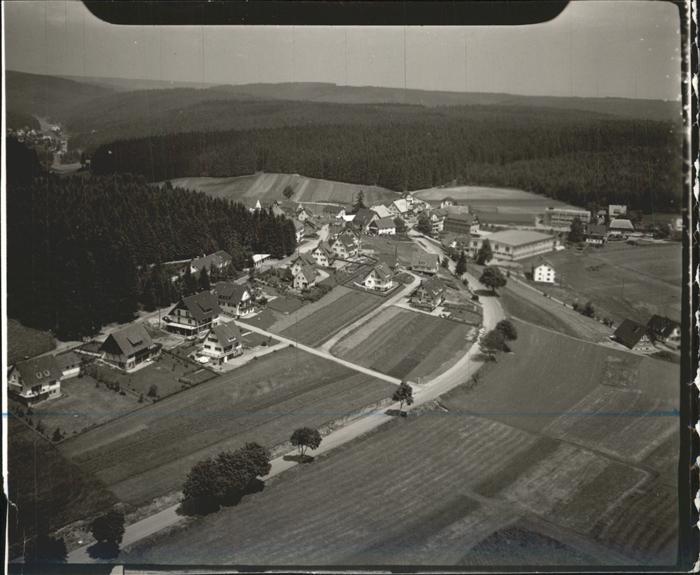 Eisenbach Schwarzwald Fliegeraufnahme
