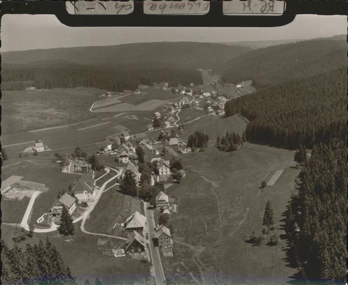 Eisenbach Schwarzwald Fliegeraufnahme