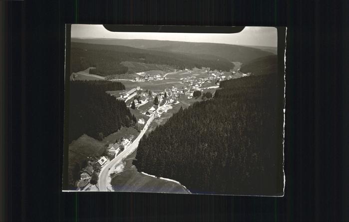 Eisenbach Schwarzwald Fliegeraufnahme