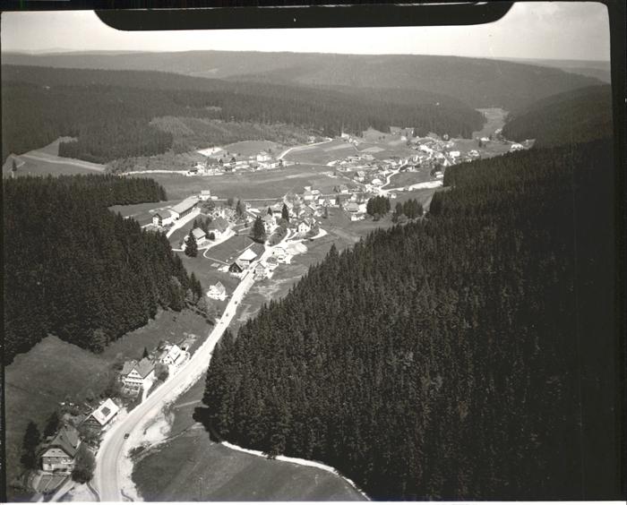 Eisenbach Schwarzwald Fliegeraufnahme