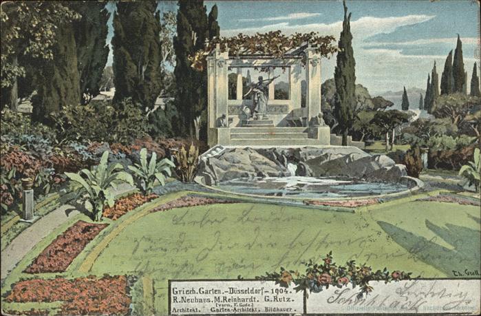 DuessELDORF  CITY Griechischer Garten