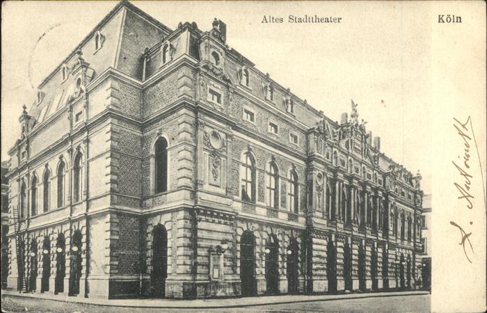 Koeln Rhein Altes Stadttheater