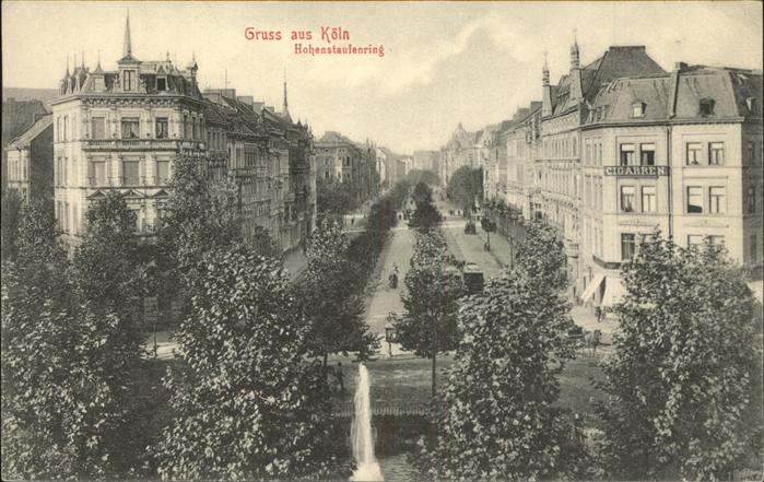 Koeln Rhein Hohenstaufenring