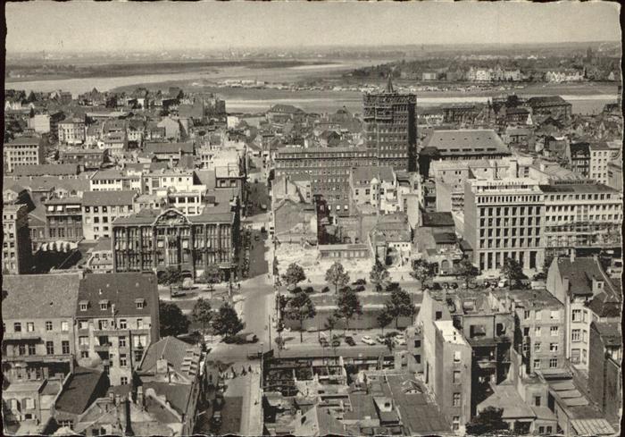 DuessELDORF  CITY Fliegeraufnahme