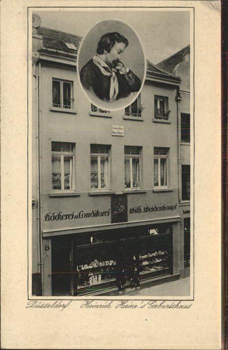 DuessELDORF  CITY Heinrich Heine Geburtshaus