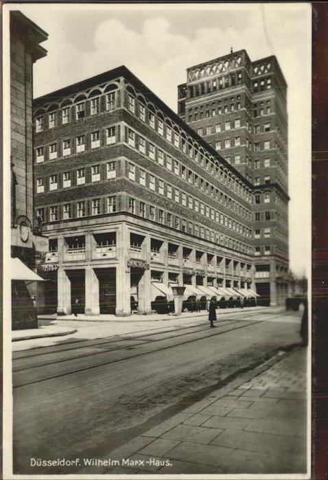 DuessELDORF  CITY Wilhelm Marx Haus