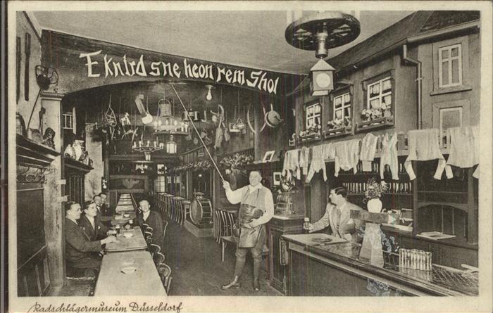 DuessELDORF  CITY Ratschlaegermuseum Willy Voragen