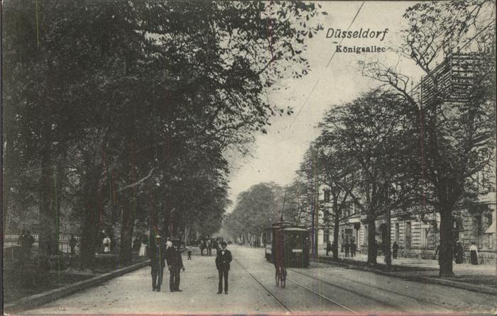 DuessELDORF  CITY Koenigsallee Strassenbahn