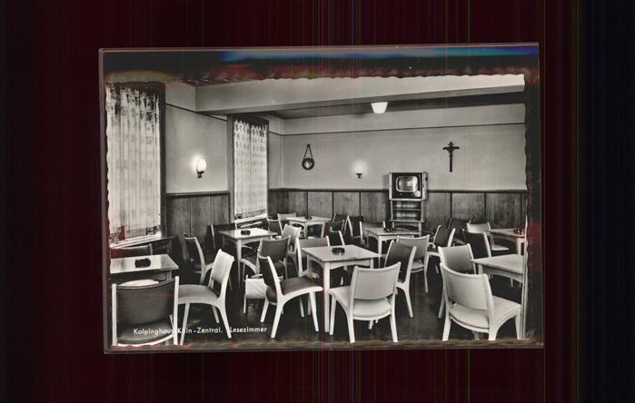 Koeln Rhein Kolpinghaus Köln-Zentral Lesezimmer