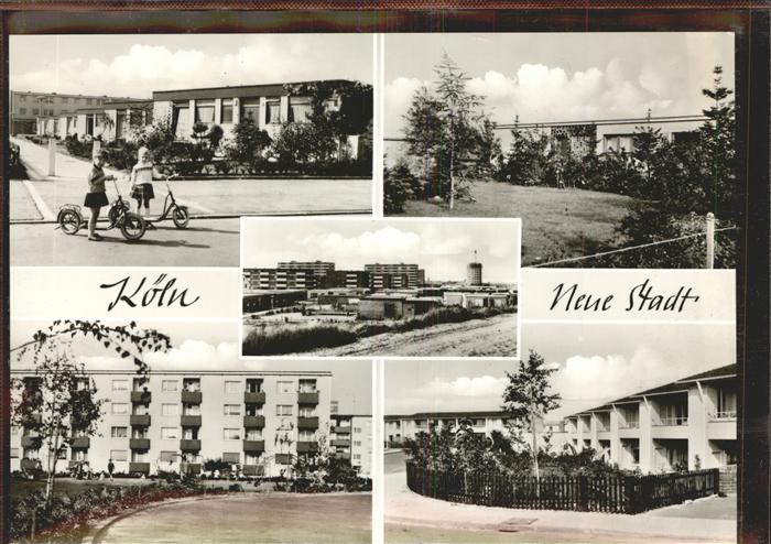 Koeln Rhein Neue Stadt Wohnsiedlungen Plattenbau