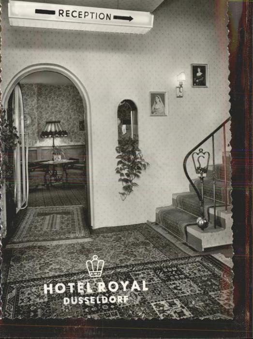 DuessELDORF  CITY Hotel Royal Reception
