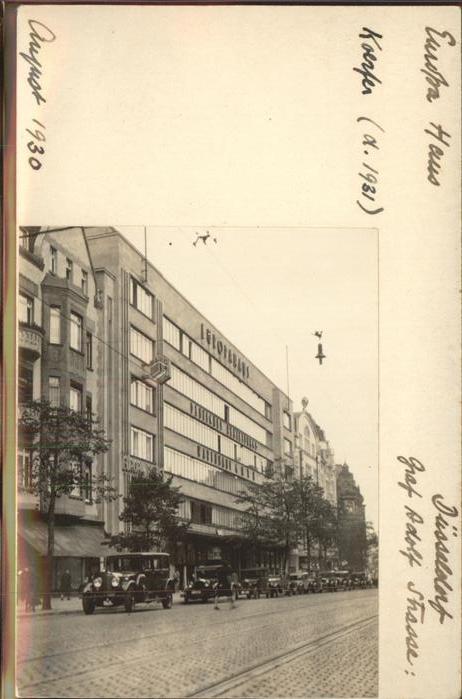 DuessELDORF  CITY Graf-Adolf-Strasse Autos