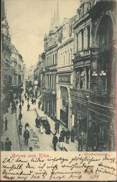 Koeln Rhein Hochstrasse