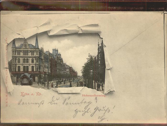 Koeln Rhein Hohenzollernring