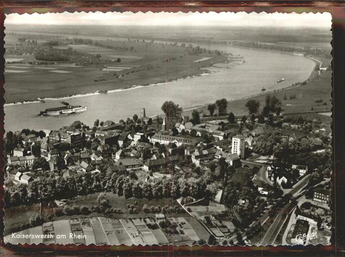 Kaiserswerth Fliegeraufnahme Rheind