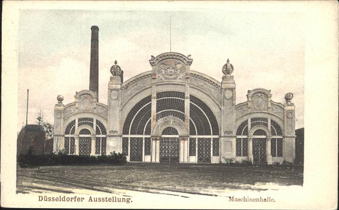 DuessELDORF  CITY Maschinenhalle Duesseldorfer Ausstellung