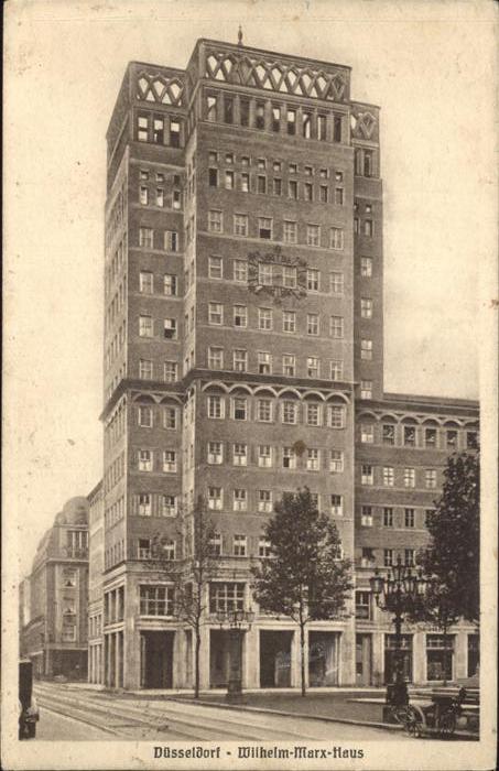 DuessELDORF  CITY Wilhelm Marx Haus