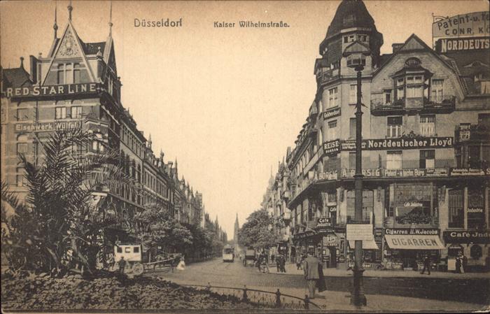 DuessELDORF  CITY Kaiser Wilhelm Strasse