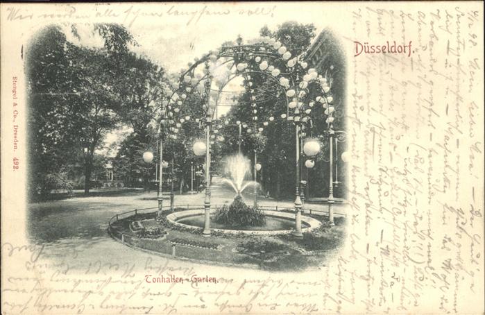 DuessELDORF  CITY Tonhallen Garten