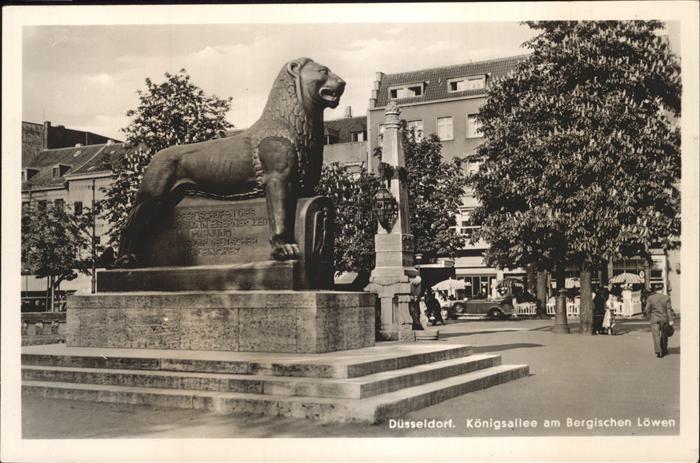 DuessELDORF  CITY Koenigsallee am Bergischen Loewen
