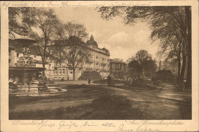 DuessELDORF  CITY Corneliusplatz
