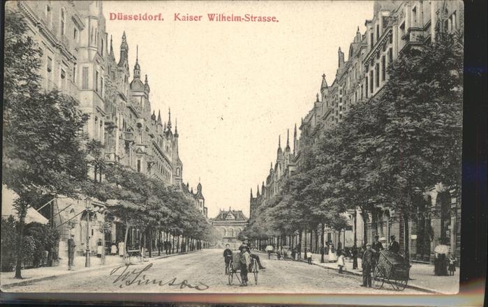 DuessELDORF  CITY Kaiser Wilhelm Denkmal
