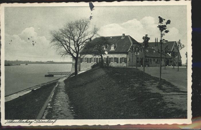 DuessELDORF  CITY Rheinrestaurant Schnellenburg