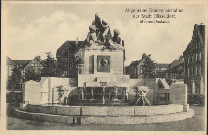 DuessELDORF  CITY Mooren Denkmal