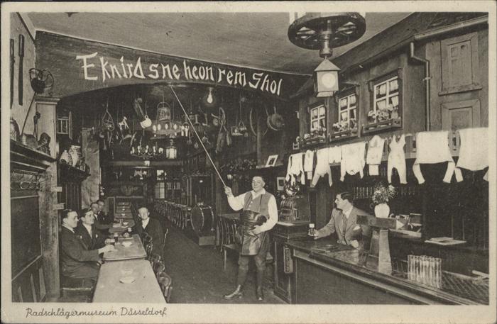 DuessELDORF  CITY Radschloegermuseum