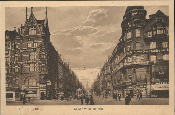 DuessELDORF  CITY Kaiser Wilhelm Strasse