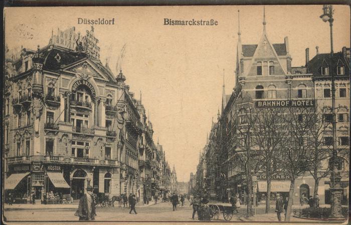 DuessELDORF  CITY Bismarckstrasse