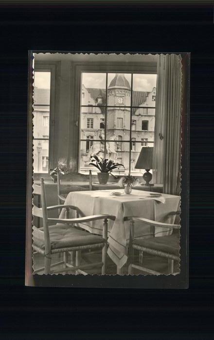 DuessELDORF  CITY Rathaus Cafe Inneres