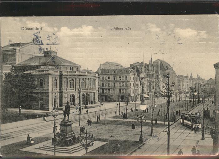 DuessELDORF  CITY Alleestrasse Denkmal