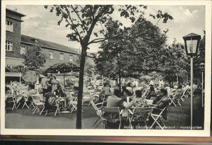 DuessELDORF  CITY Hotel Golzheim Hotelgarten