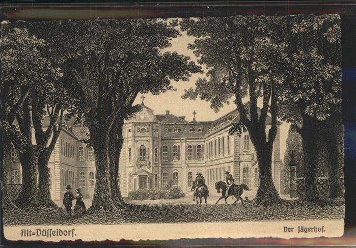 DuessELDORF  CITY Der Jaegerhof Reiter